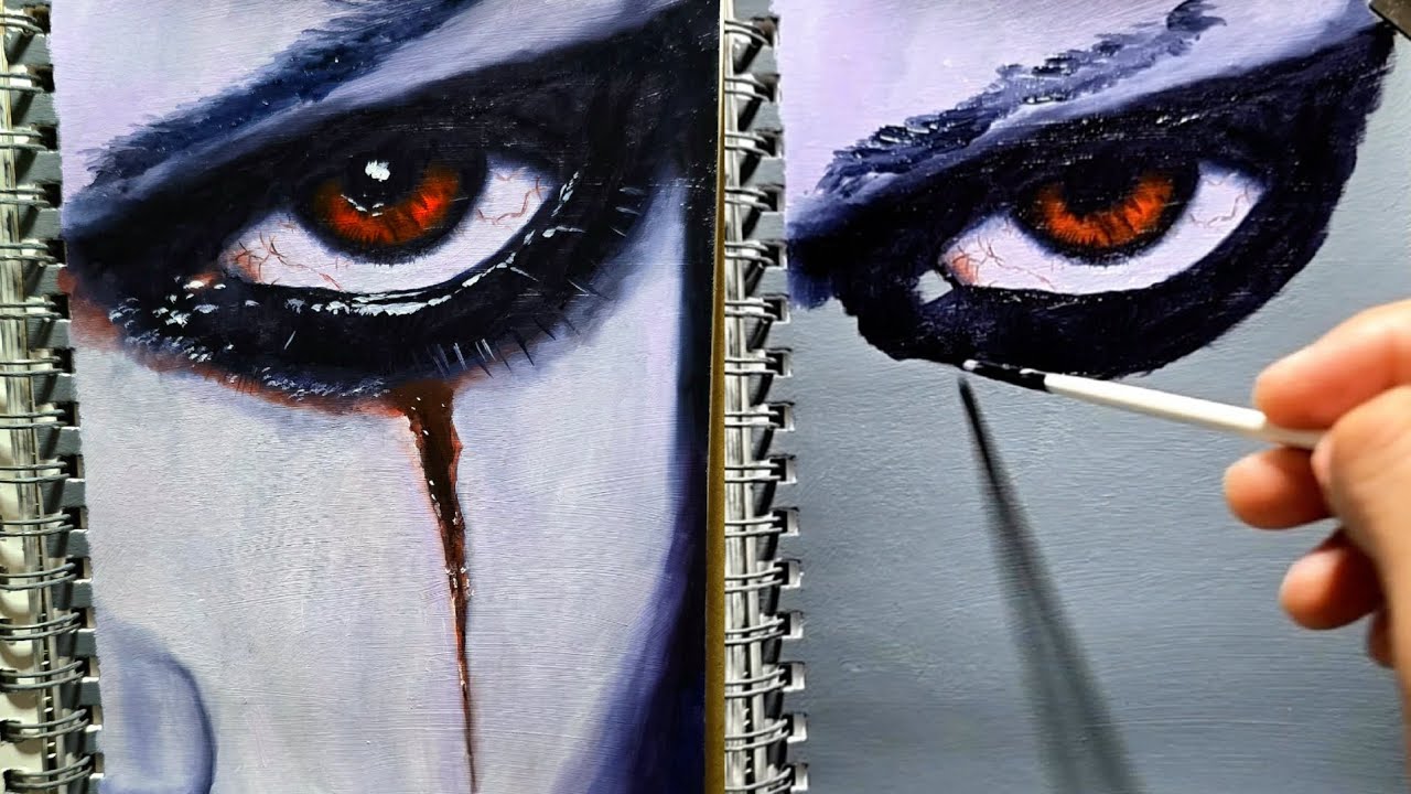 Eye Oil Painting Tutorial 