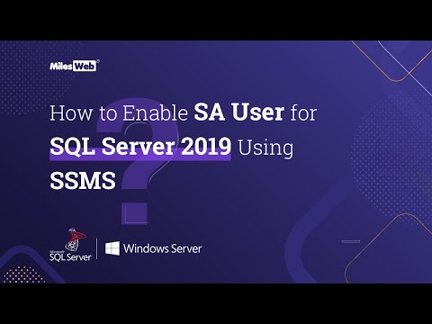 Vídeo: Com habilitar sempre activat a SQL Server?