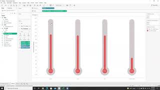 Thermometer Chart in Tableau screenshot 4