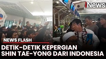 STY Meneteskan Air Mata Meninggalkan Indonesia, Terharu Diantar Ribuan Suporter Timnas | News Flash