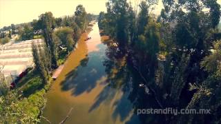 Xochimilco desde el aire