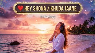 ​❤️ HEY SHONA / KHUDA JAANE II Mashup Cover-tommy kaganangan ft Audrey bella-Bollywood Romance 