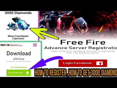 How to Register in Free Fire Advance server | Free Fire ...