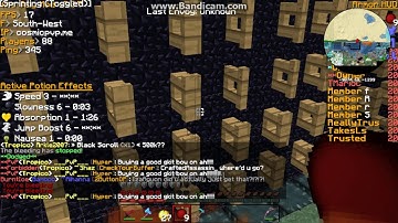 Hackers Replicatings CosmicPvp Kill aura and speed aura