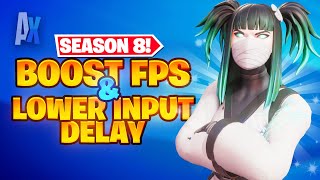 Boost FPS & Reduce Input Delay In NEW Fortnite Season - NEW Tweaks