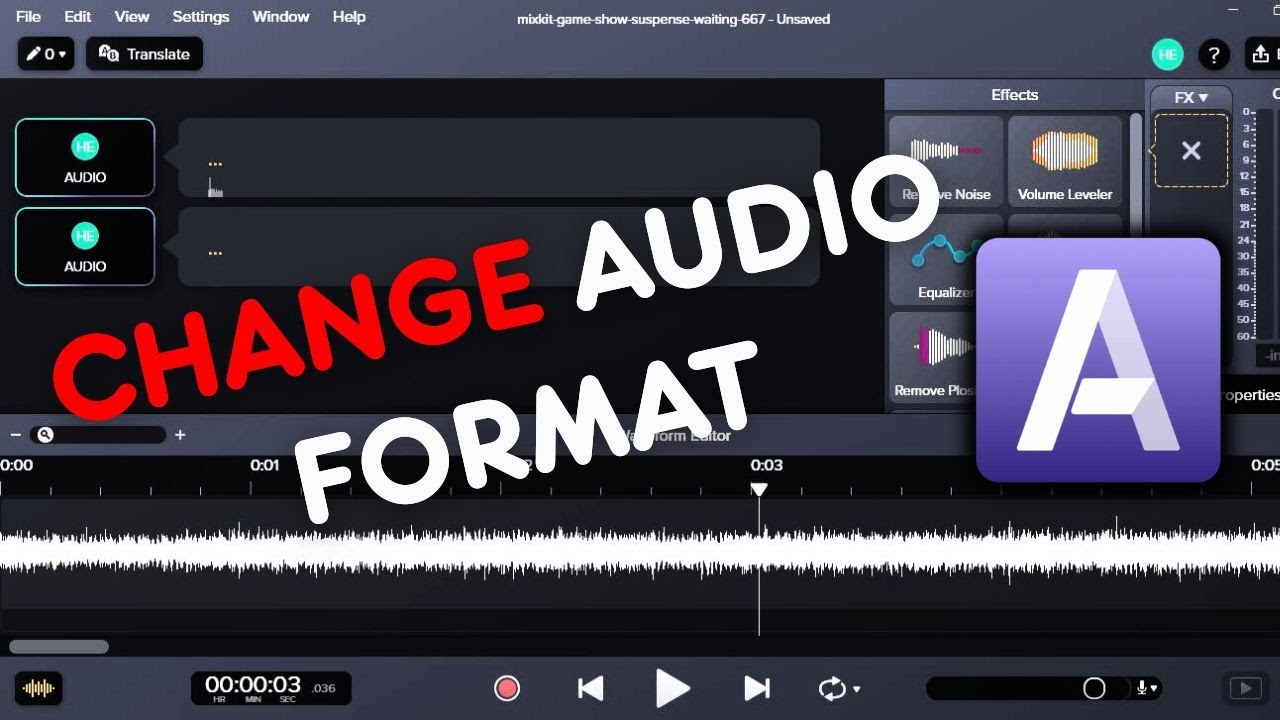 how-to-change-audio-format-in-audiate-2025-youtube
