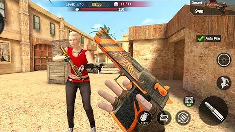 Commando Strike 2021: Multiplayer FPS-Cover Strike _ Android Gameplay #2