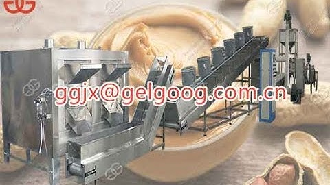 Peanut Butter Production line|Automatic Groundnut Paste Making Machine|Walnut Butter Making Line