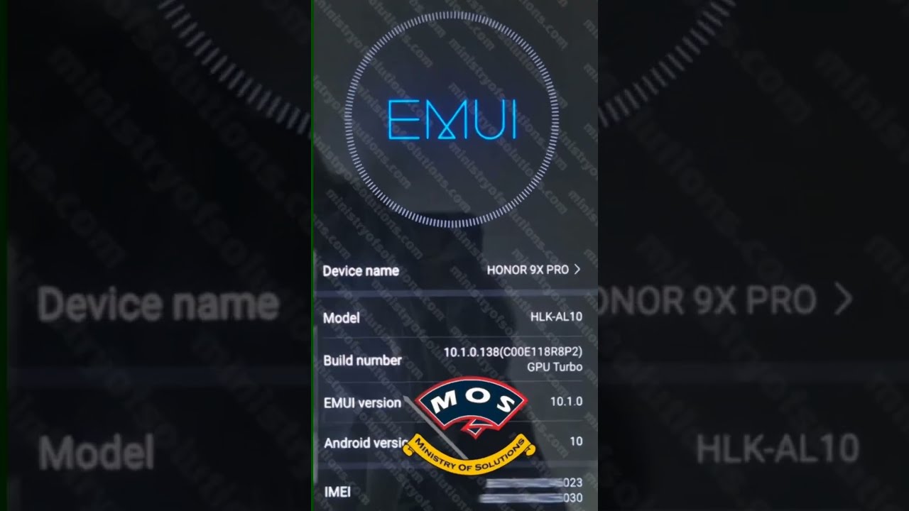 Honor 9X Pro HLK L42 HarmonyOS Update After Rebrand To Chinese Proof2 Honor9Xpro HLKL42