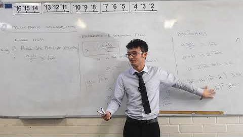 A BIG BRAIN Strategy To Prove the AM GM Inequality