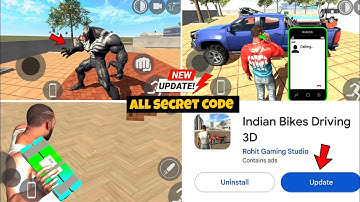 PLUGIN NEW UPDATE ALL CHEAT CODES? IN INDIAN BIKE DRIVING 3D NEW UPDATE 2025) 