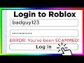 how he SCAMMED the SCAMMERS... (Roblox)