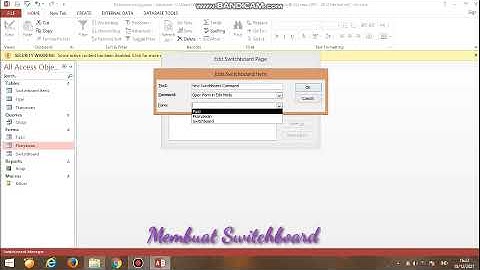 Tutorial membuat aplikasi penggajian pada Microsoft Access