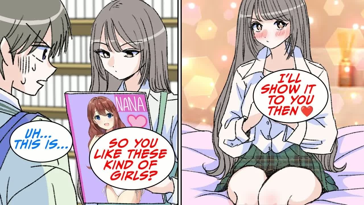 Manga Dub My childhood friend caught me buying a sexy swimsuit photobook… RomCom