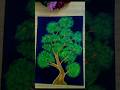 making a tree painting #acryliccolour #creativeart #drawing #paintingideas #acrylicscenery 🖌️🎨