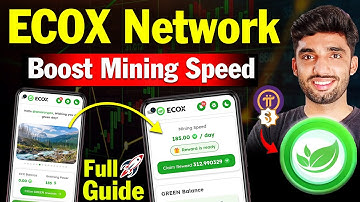 ECOX Network Mining App | How to Boost Ecox Network Mining Speed 🚀 | ECOX Mining Booster Tricks