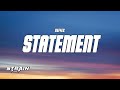 NEFFEX - Statement (Lyrics)