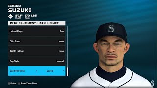 How to Create Ichiro Suzuki on MLB The Show 25 #ps5share #mlbtheshow25 #ichirosuzuki