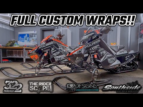 Thumbnail for 2026 POLARIS 9R XCR AND THE XCX GET FULL CUSTOM WRAPS FROM 139 DESIGN!
