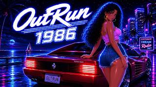 OutRun 1986 - Eyes Like Dark Rum | 80's Synthwave Retrowave Rock