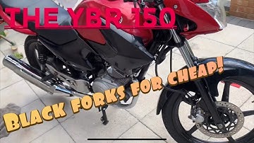 EASY FIX For Corroded Forks - Yamaha YBR 125 (WORKS ON ANY BIKE)