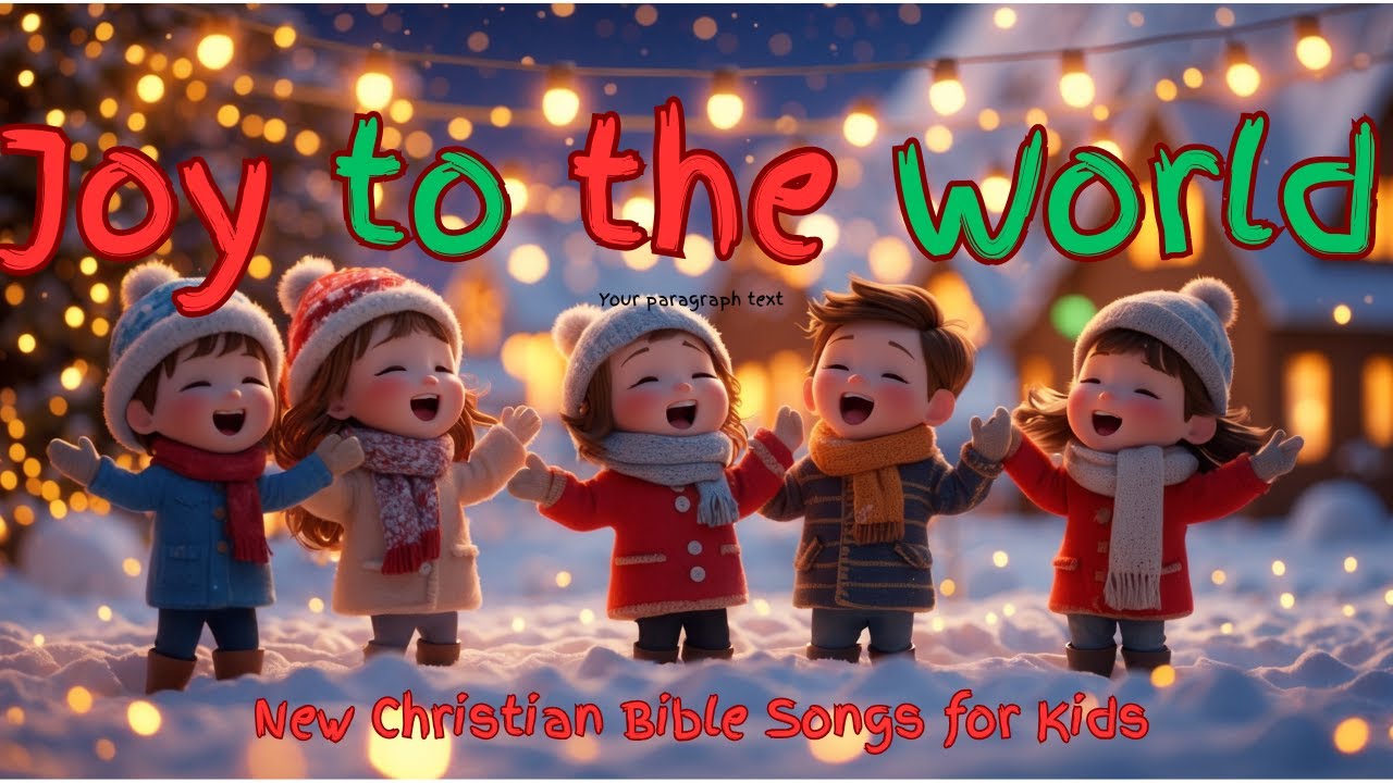 🎄Joy to the World — Kids Version | Christmas Song for Children 🎶 - YouTube