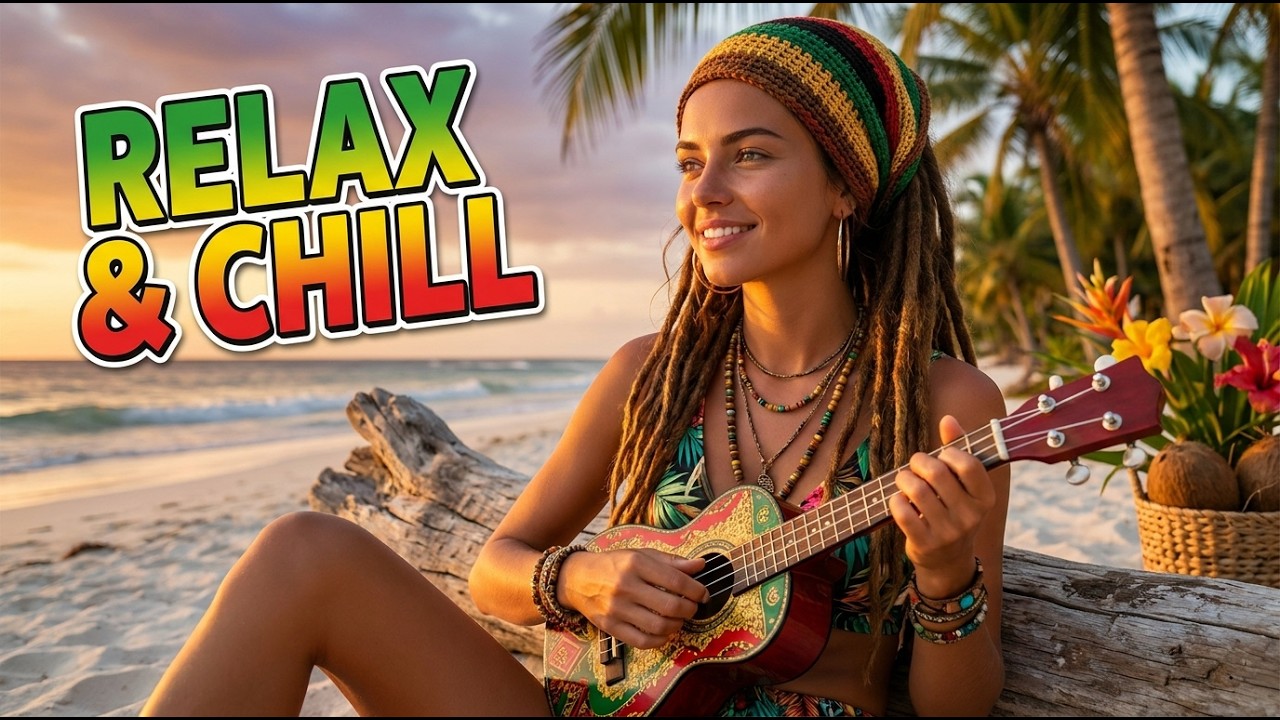 Relaxing Island Reggae Mix 2026 Hawaiian Beach Vibes Calm Music ...