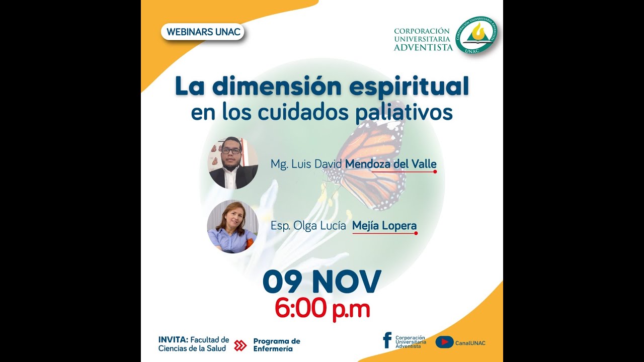 Webinar: “La dimensión espiritual en los cuidados paliativos”