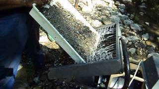 Mini separator for gold.