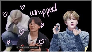BTS are whipped for Jin