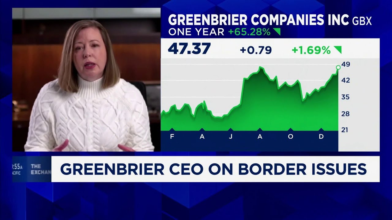 Closures of border rail crossings a critical economic issue, says Greenbrier CEO Lorie Tekorius