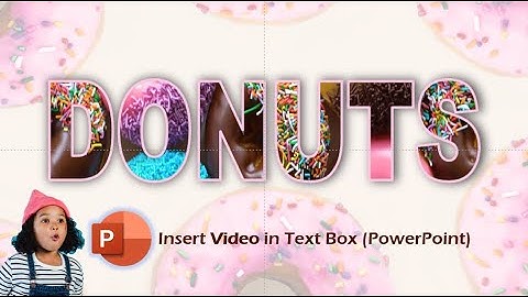 How to merge Video and Text in PowerPoint? | PowerPoint background Video - 2 #powerpoint #ppt