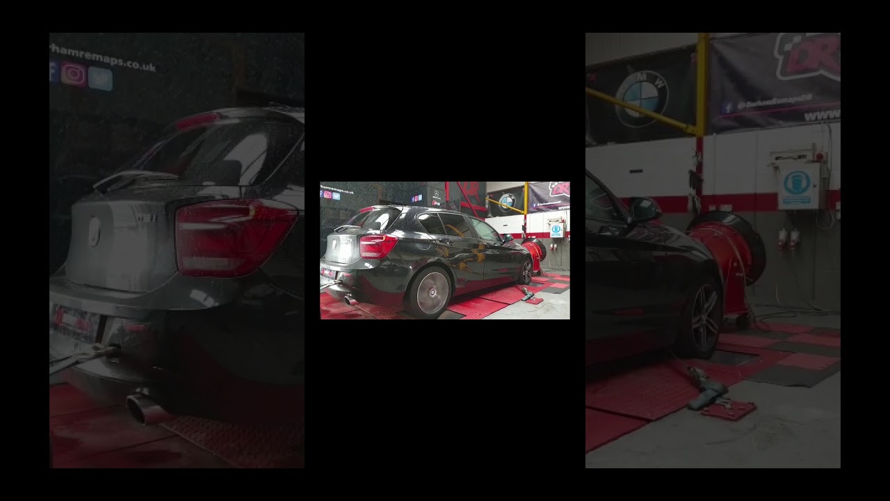 BMW 116i Stage 1 Pops and Bangs #popandbang #bmw #116i - YouTube