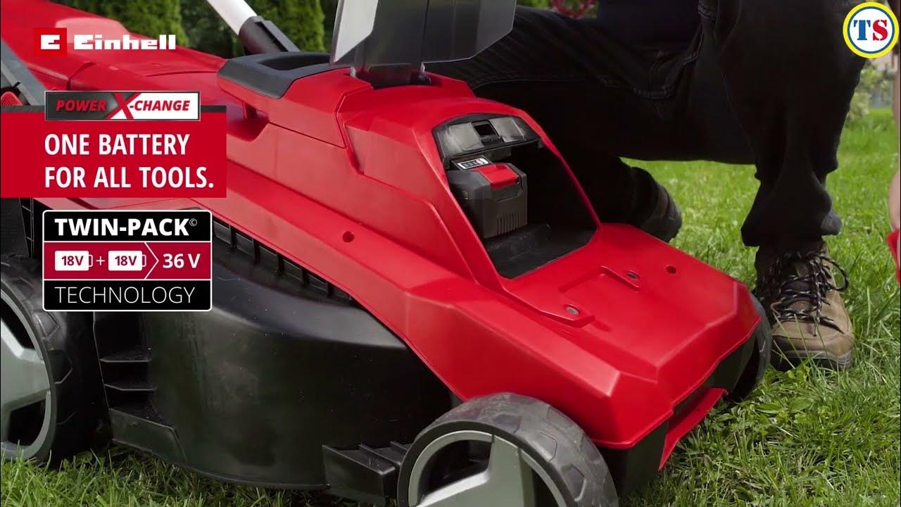 Einhell Power XChange 38cm Cordless Mower with Batteries Toolstation