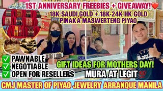PRICELIST NG GOLD at PIYAO SA 'CMJ MASTER OF PIYAO|Trendy & Affordable 100%LEGIT *MUST WATCH*