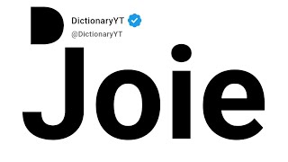 Joy Meaning in French