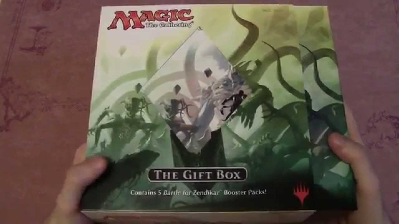 MTG Battle for Zendikar Holiday Gift Box Unboxing! YouTube