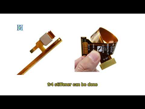 fpc smt factory lcd flex pcb with stiffener