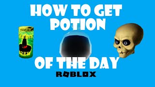 How to get the first Potion of The Day {Roblox Wacky Wizards}