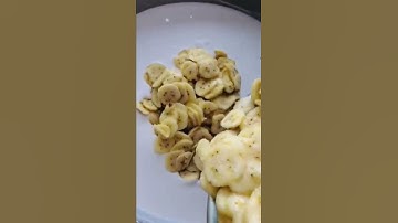 Bánh chuối hấp nước cốt dừa