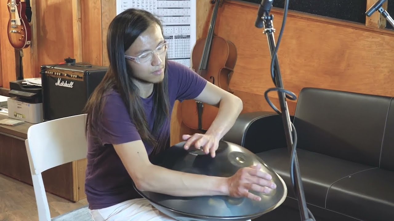 "Zeitumstellung" played by Jackie | E Minor Handpan | Opsilon Handpan