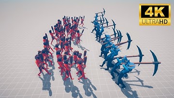 CLUBBERS vs ALL WILD WEST UNITS | TABS | 4K Gameplay