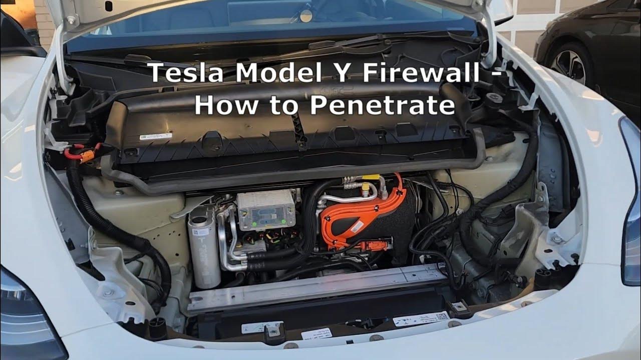 Tesla Model Y Firewall - How to Penetrate - YouTube