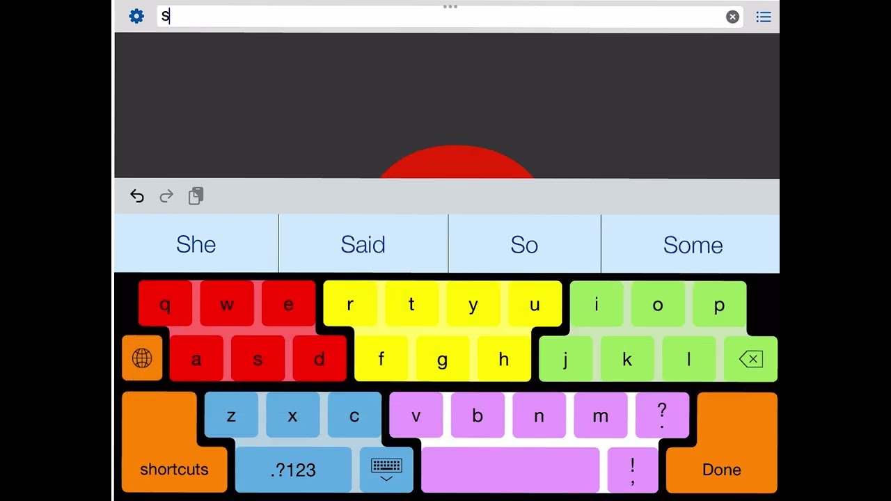 Letter S Formation on SuperKeys
