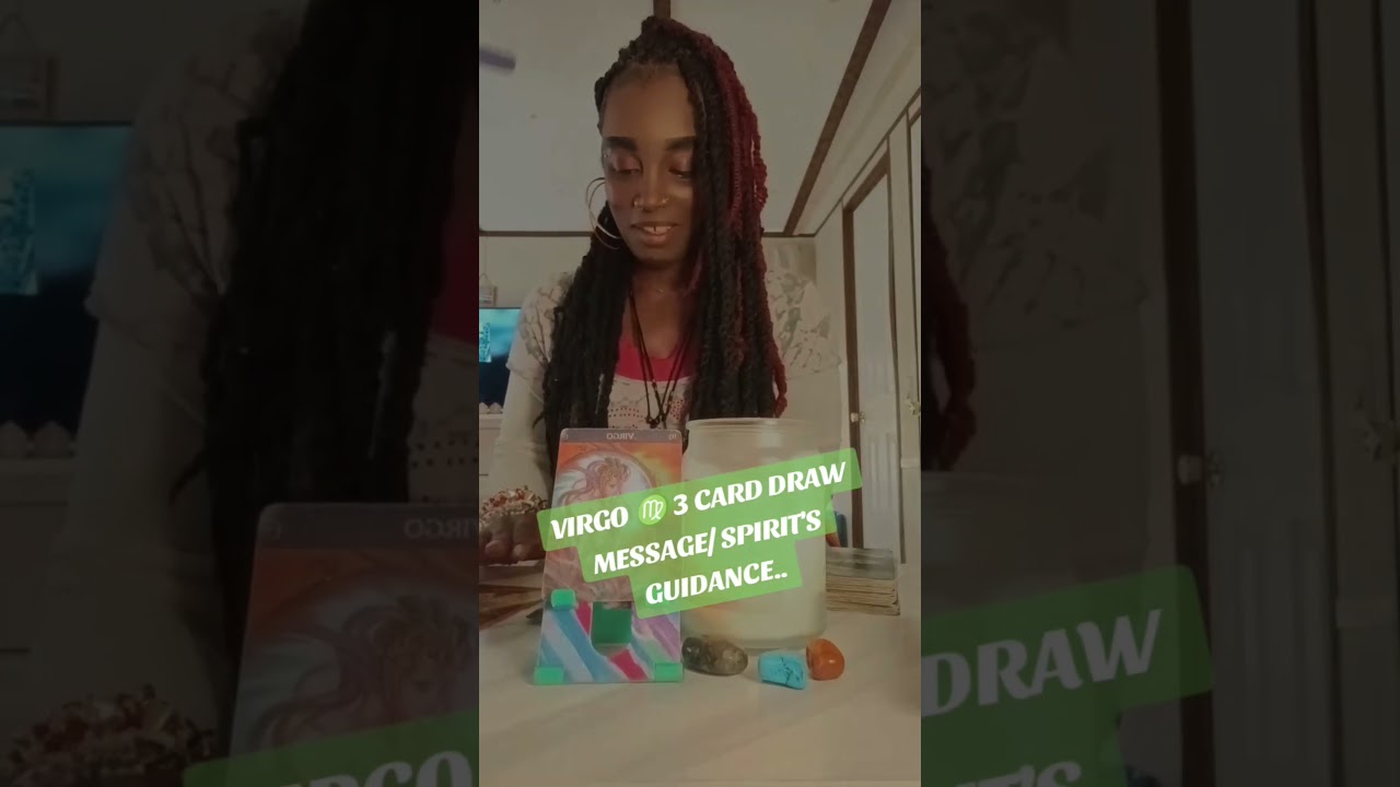 VIRGO ♍ 3 CARD DRAW MESSAGE/SPIRIT'S GUIDANCE.. 