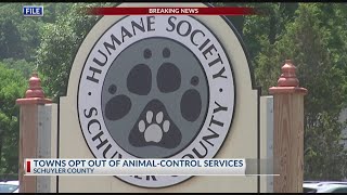 TOWNS IN SCHUYLER COUNTY OPT OUT OF HUMANE SOCIETY SERVICES