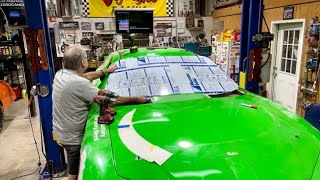 #450 Bill Glass “Behind The Walls” Prison Ministry NASCAR Project - Fenders & Windshield 