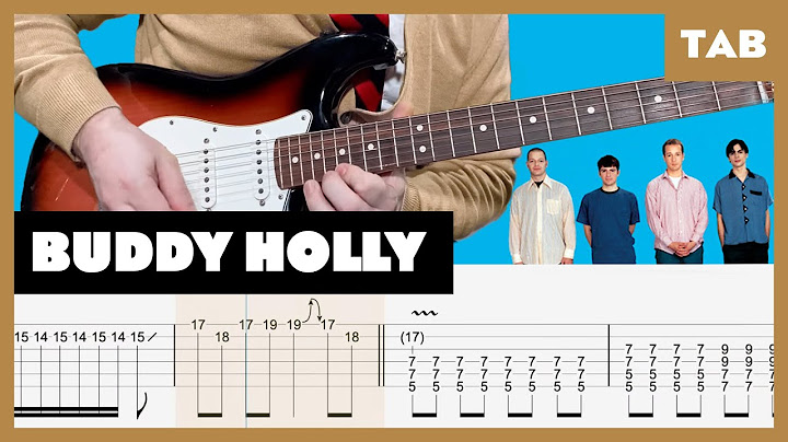 Buddy Holly Guitar version - Guitar performance video thumbnail
