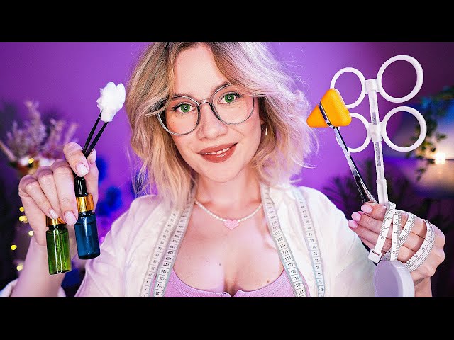❗️ ASMR DOCTOR BUT YOU DON’T KNOW WHAT 😏 Cranial Nerve Exam, Inaudible Measuring