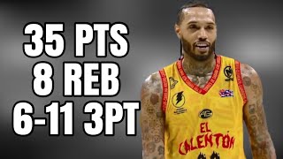 Mike Scott - 35 PTS, 8 REB, 6-11 3PT vs Vaqueros (18/7/23) Full Highlights